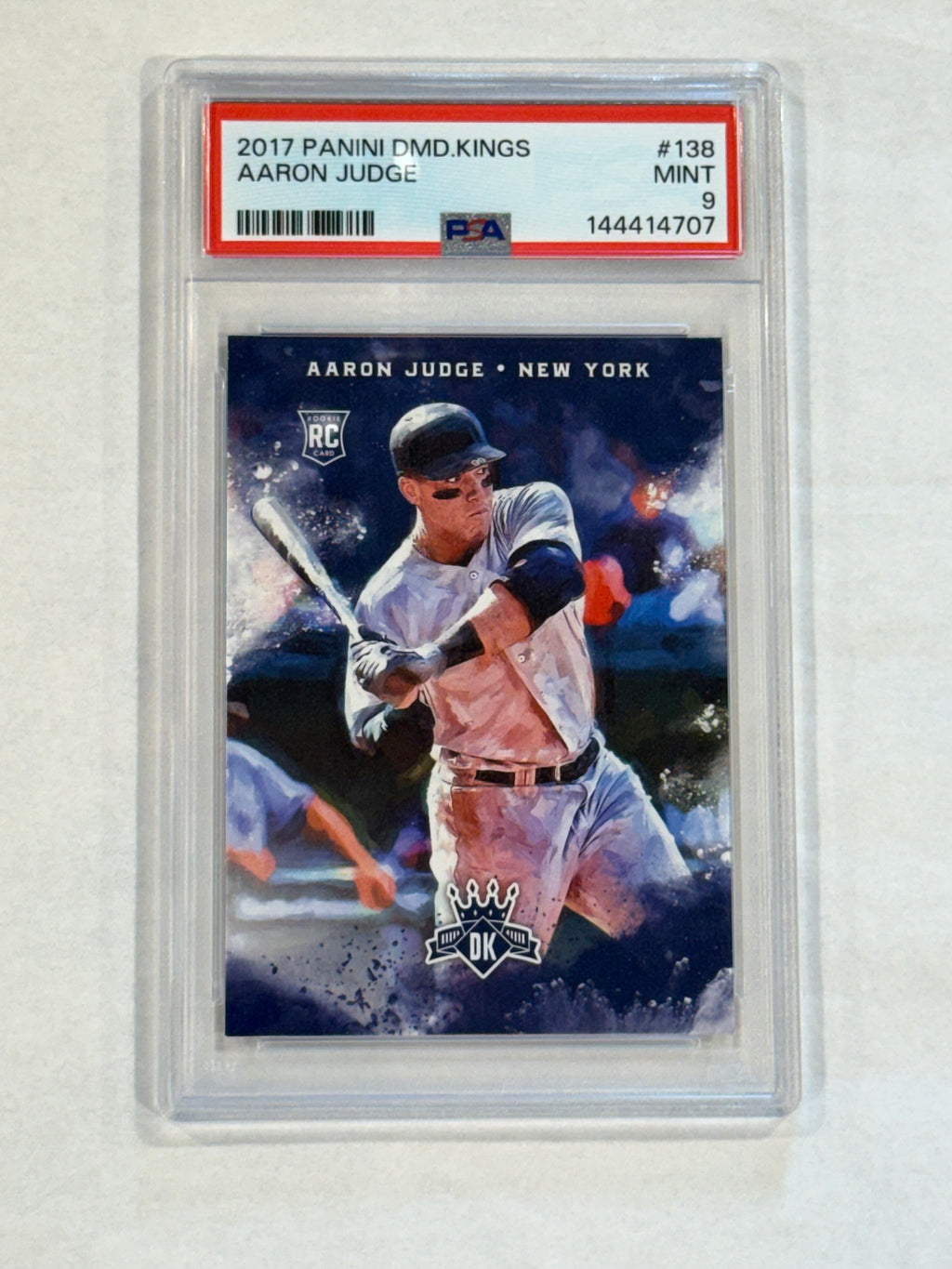 2017 Panini Diamond Kings Aaron Judge Rookie #138 – PSA 9